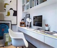 北京燕西华府现代风格案例效果图