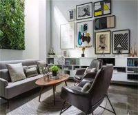 北京燕西华府现代风格案例效果图