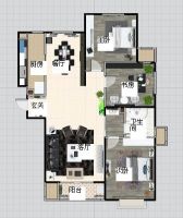 泰晤士印象--3居室