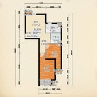 保利首开熙悦春天--二居室