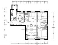 惠新西街小区-新中式风格-两居室