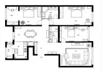 润枫水尚160平欧式风格装修-北京实创装饰