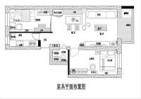 西木小区69平新中式风格-北京实创装饰