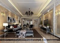 四道口总参家属楼160平古典风格-北京实创装