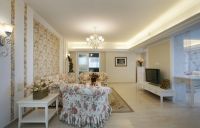 田园简约风格三居室设计效果图