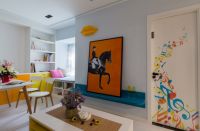 80平混搭风两居,有家就要温馨