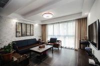 新中式既时尚又古典，在家喝茶都特别有味道。