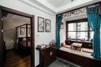 新中式既时尚又古典，在家喝茶都特别有味道。