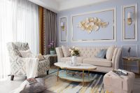 首开香溪郡117㎡轻奢美式3室2厅