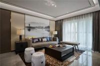 98㎡现代中式，材质细腻又充满独特品味