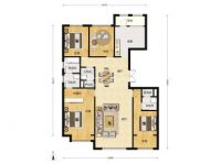 天悦壹号138㎡轻奢美式