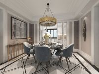 北京大学简约欧式风格装修效果图