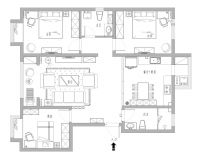 北京大学简约欧式风格装修效果图