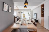 86平小三居   暖暖的北欧风