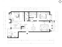 府前观邸C3户型  欧式风格140㎡