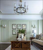 新新家园美式风格装修效果图，清新舒怡的感受