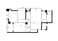 迷人现代风  翠城馨园三室