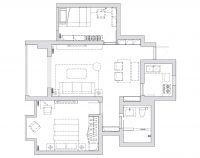 西府景园  北欧轻奢风