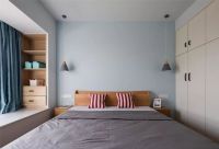 90平的北欧风小户型三房，灰色的地砖看起来就