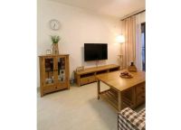 72平的日式风 简单的木与白，就很温馨