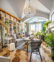 85㎡爆改4室2厅，楼梯间改玄关柜，开门见卫