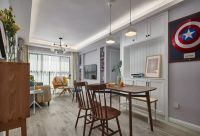 76㎡宜家风格装修效果图，年轻活力的魅力不容