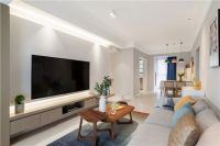 100㎡清闲惬意三居室 北欧风营造舒适空间