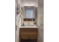 北欧风小户型二居室，灰与木的结合轻松又舒适