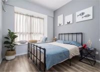 北欧风小户型二居室，灰与木的结合轻松又舒适