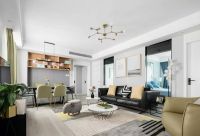 三居现代简约风格装修效果图，年轻时尚有质感