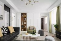 三居现代简约风格装修效果图，年轻时尚有质感