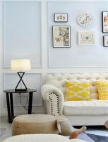 120㎡地中海混搭风格装修，清新暖意舒适美居