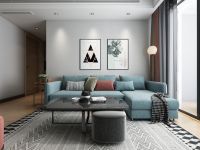 西府景园北欧轻奢案例效果图