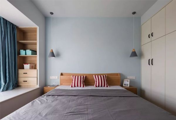 90平米现代北欧三居室简洁舒适而且很实用