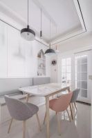 76㎡小户型挤出淡雅小3房，老土精装房的范本