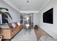 88平的简约风小户型二居室，黑白灰的设计