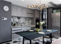 131平的现代风三居室，看起来很有格调