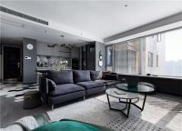 131平的现代风三居室，看起来很有格调