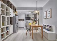 75平的北欧风二居室，每个空间都做满了收纳