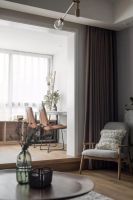 90㎡简约小清新风格装修效果图