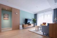 98㎡北欧风格装修效果图，清新舒适小三房装修