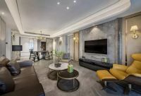 现代简约风格装修效果图，白领喜欢的轻奢主义