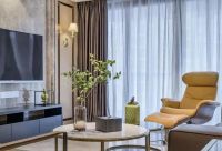 现代简约风格装修效果图，白领喜欢的轻奢主义