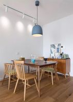 北欧混搭风格装修效果图，客厅小影院效果超赞