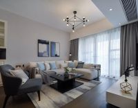 96㎡小三居“减法”式简约风，为你减除负担