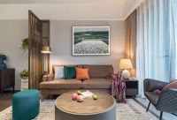 现代风格装修效果图，都市质感格调满满。