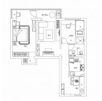 85平米两居，舒适温馨，经济适用