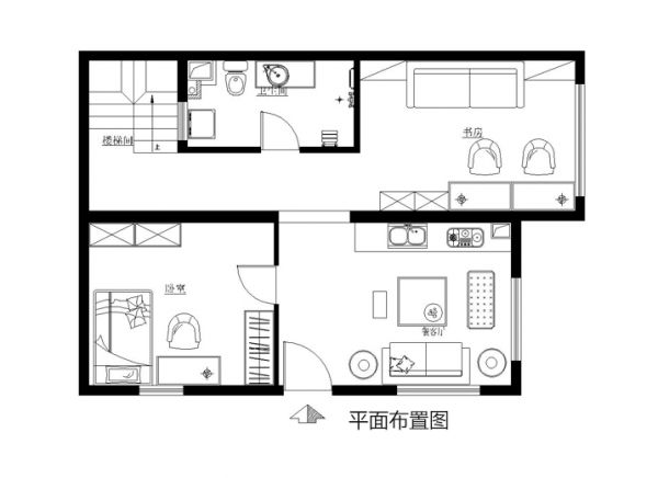 9.8年轻夫妇定制时尚简约复式