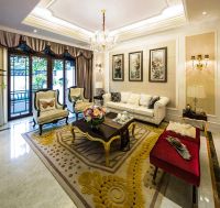 香江别墅II 378平米 美式风格装修案例