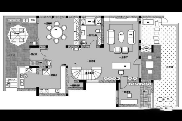 【万科青青家园】欧式古典 跃层 226㎡